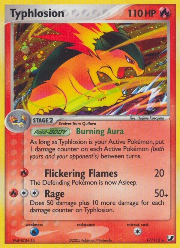 Typhlosion (17/115) [UF]