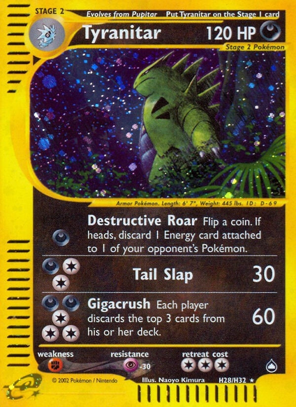 Tyranitar H28 (H28/H32) [AQ]