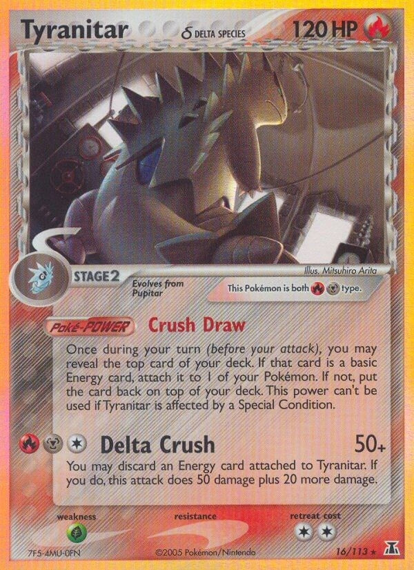 Tyranitar Delta Species (16/113) [DS]