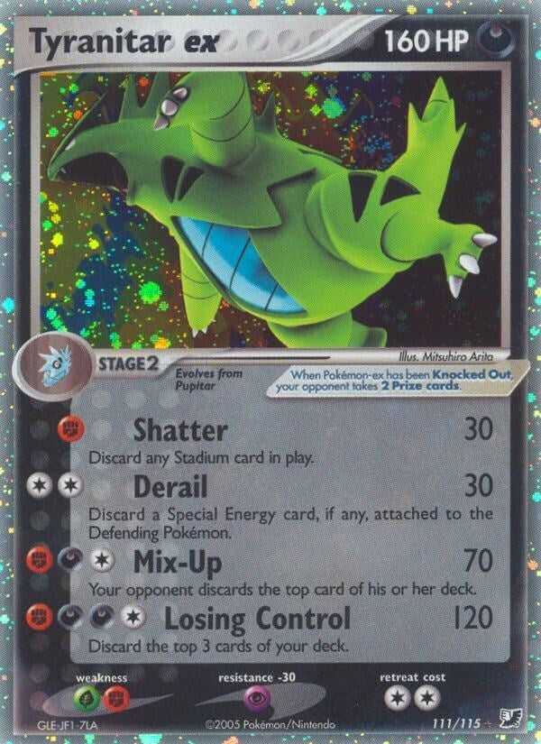 Tyranitar ex (111/115) [UF]