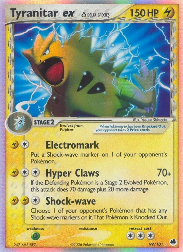 Tyranitar ex Delta Species (99/101) [DF]