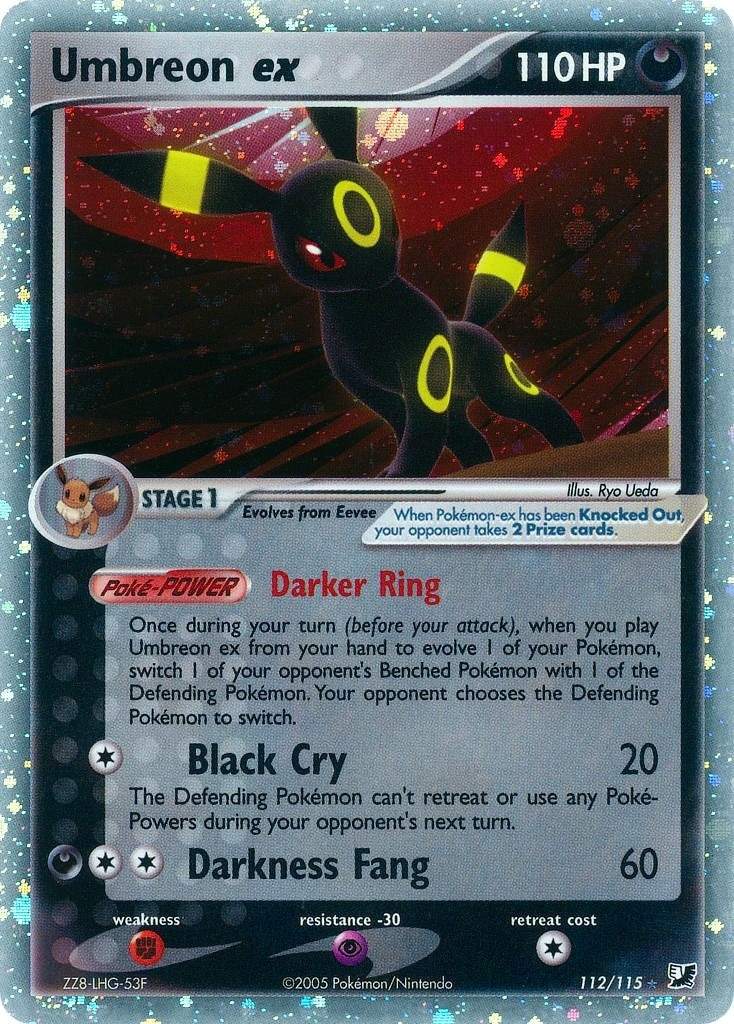 Umbreon ex (112/115) [UF]