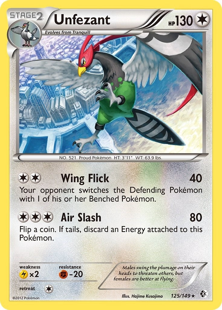 Unfezant (125/149) [BCR]