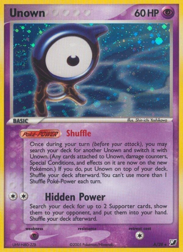Unown A (A/28) [UF]