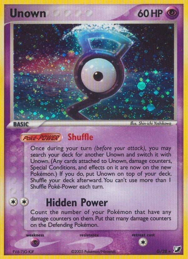 Unown G (G/28) [UF]
