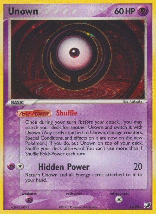 Unown O (O/28) [UF]