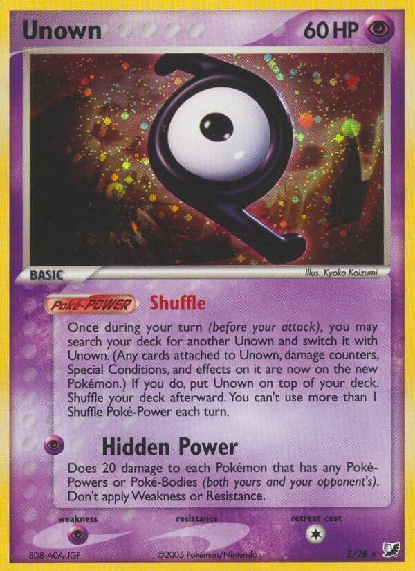 Unown Z (Z/28) [UF]