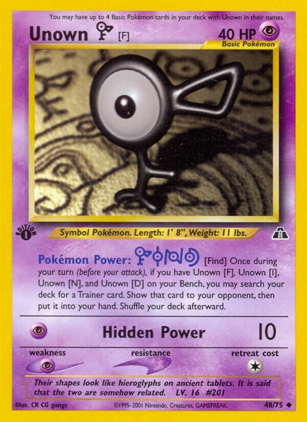Unown F (48/75) [N2]