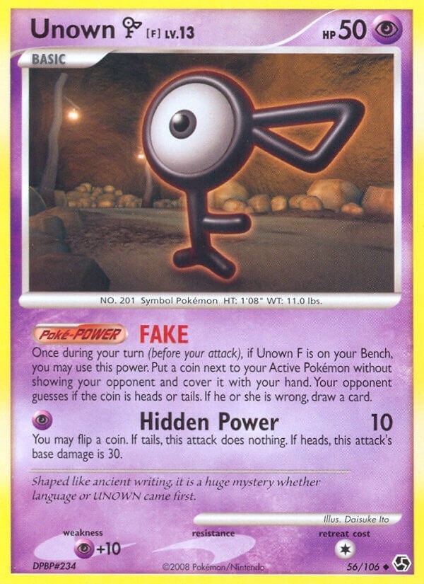 Unown F (56/106) [GE]
