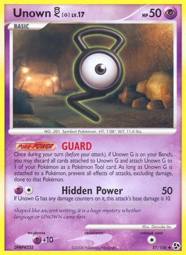 Unown G (57/106) [GE]