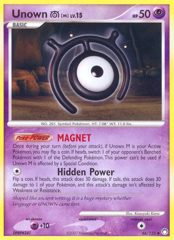 Unown M (66/123) [MT]