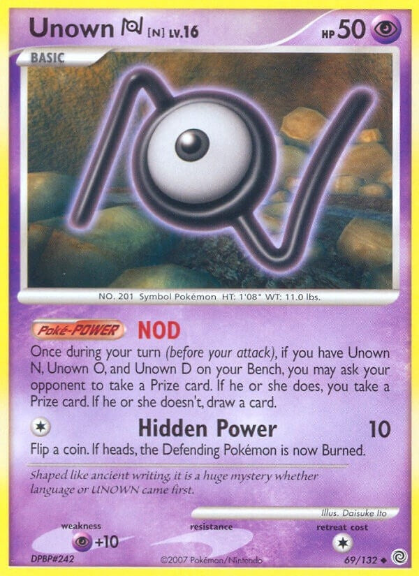 Unown N (69/132) [SW]