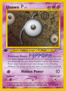 Unown [P] (58/105) [Neo Destiny 1st Edition]