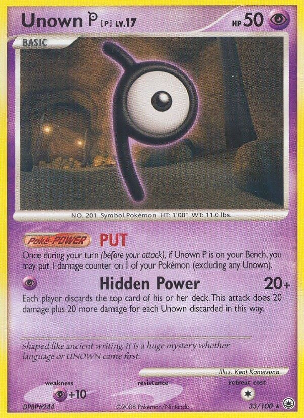 Unown P (33/100) [MD]