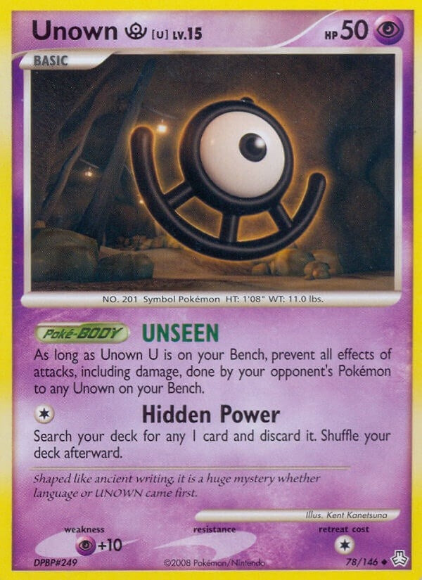 Unown U (78/146) [LA]