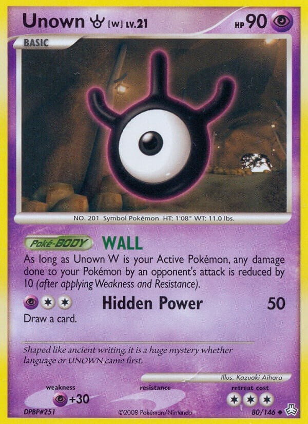 Unown W (80/146) [LA]