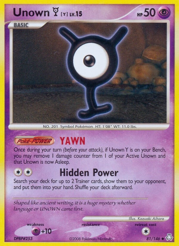 Unown Y (81/146) [LA]