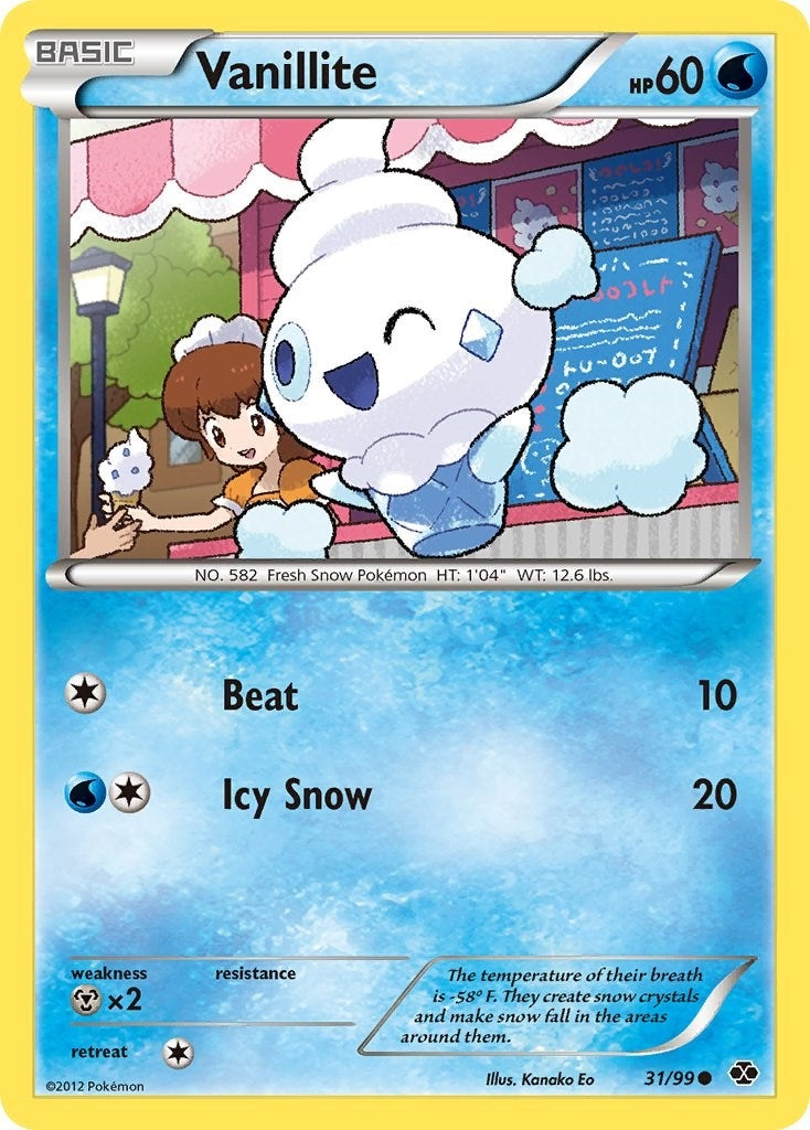 Vanillite (31/99) [NXD]