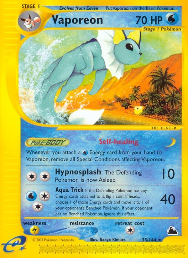 Vaporeon (033/144) [SK]