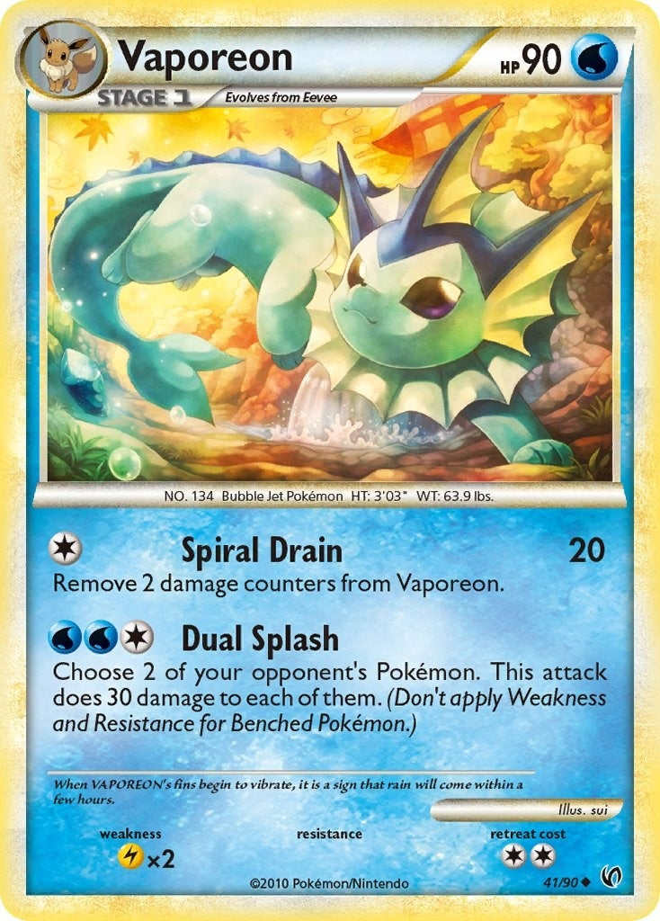 Vaporeon (41/90) [UD]