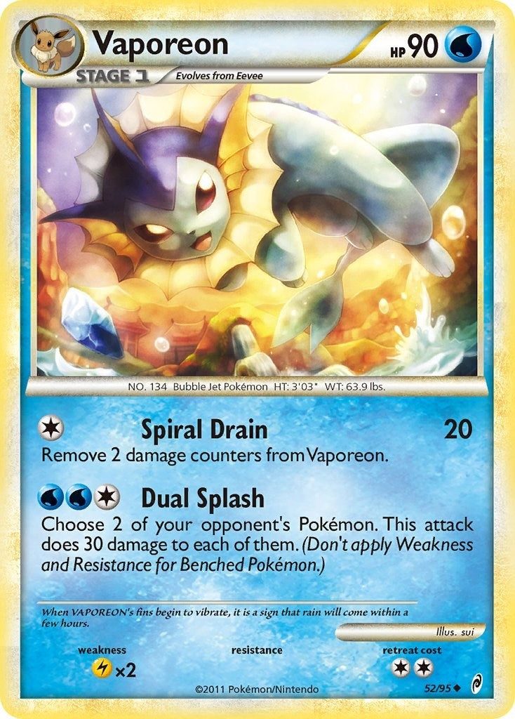 Vaporeon (52/95) [CL]