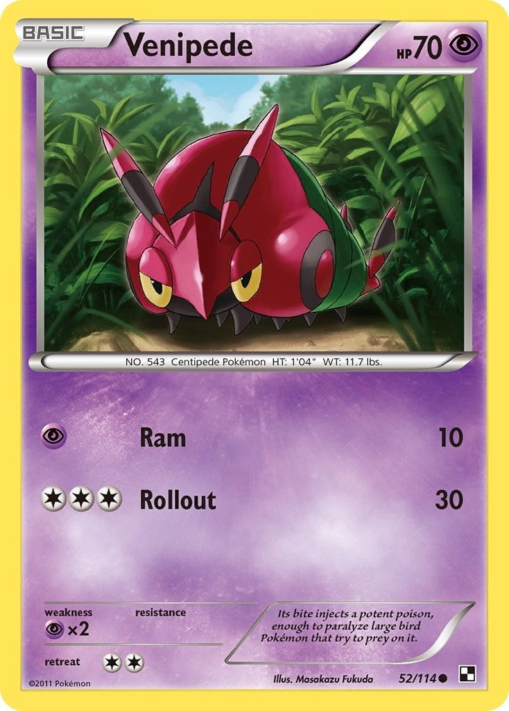 Venipede (52/114) [BLW]