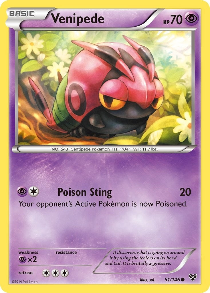 Venipede (51/146) [XY]