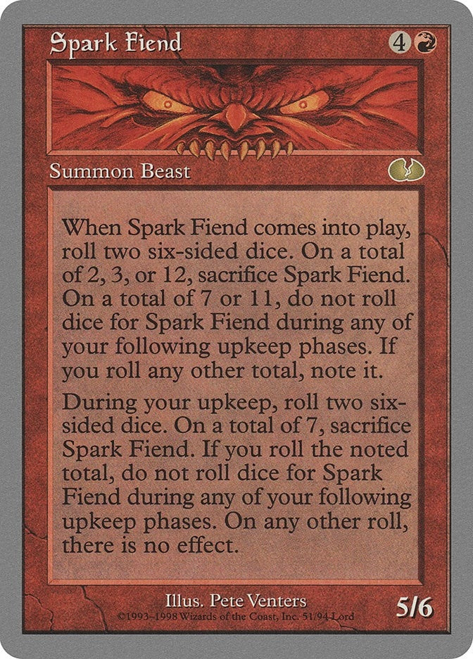 Spark Fiend (51) [UGL]