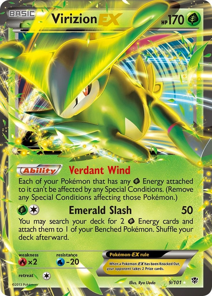 Virizion EX (9/101) [PLB]