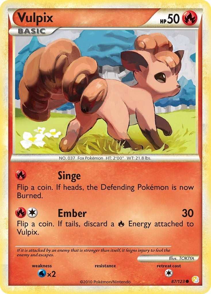 Vulpix (87/123) [HS]