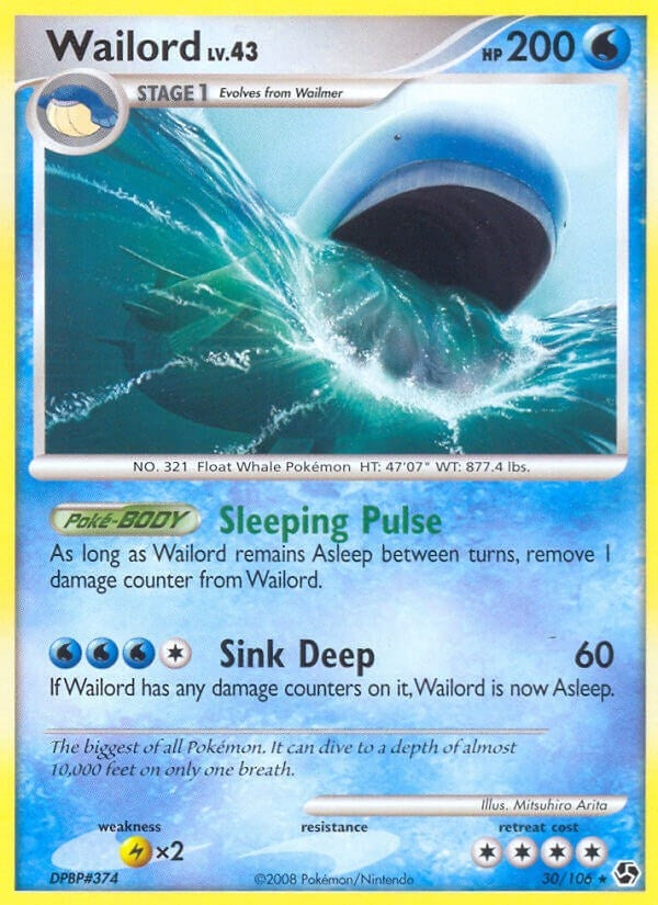 Wailord (30/106) [GE]