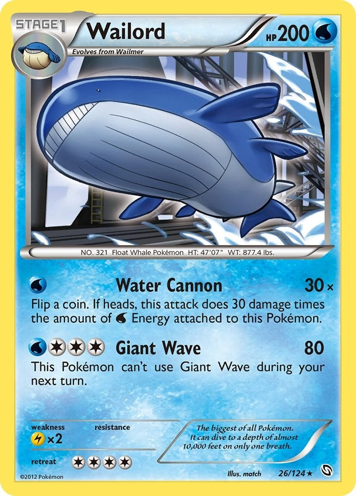 Wailord (26/124) [DRX]