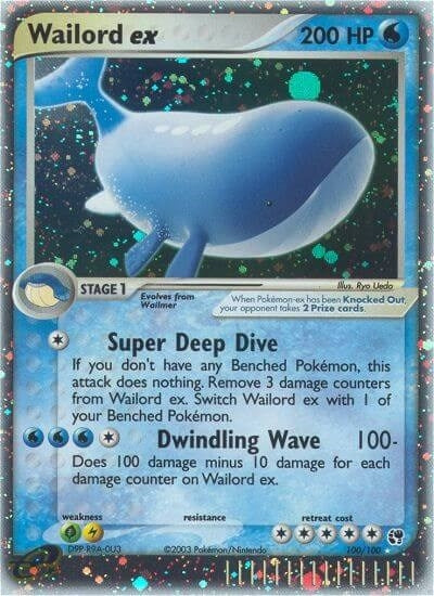 Wailord ex (100/100) [SS]