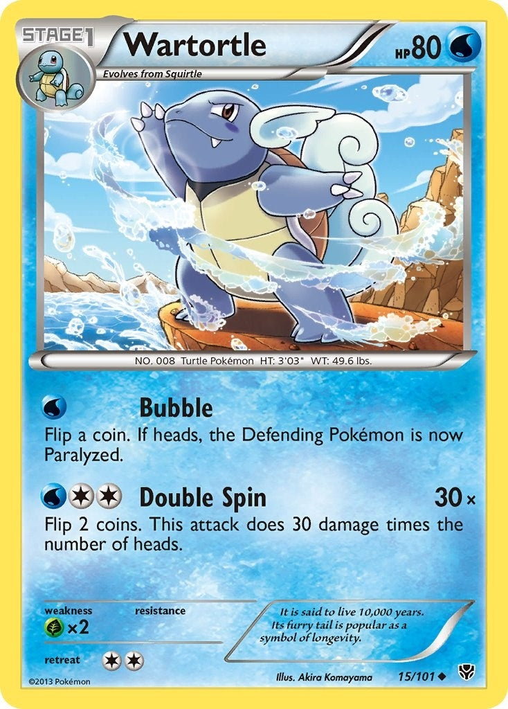 Wartortle (15/101) [PLB]