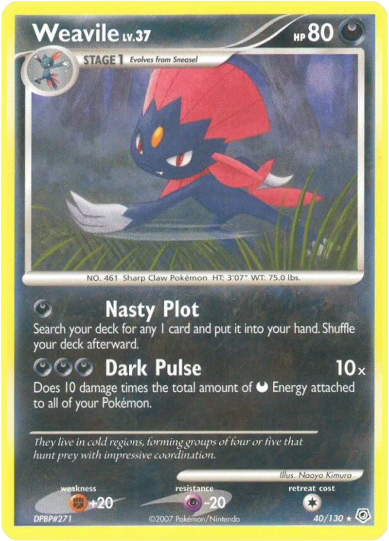 Weavile (40/130) [DP]