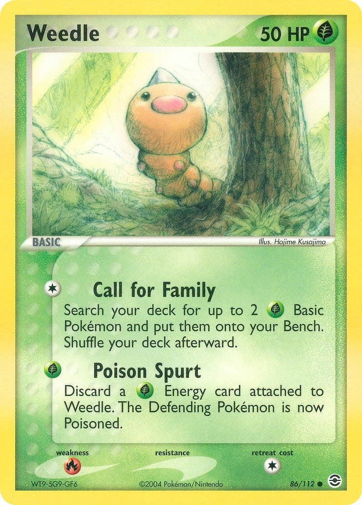 Weedle (86/112) [RG]