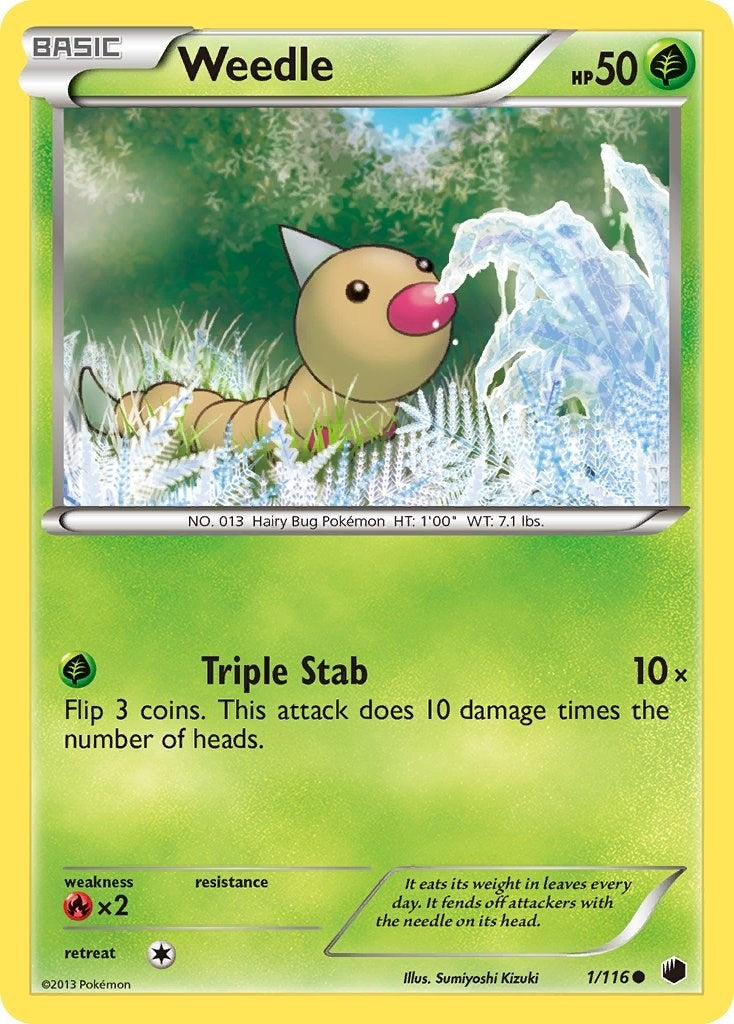 Weedle (1/116) [PLF]