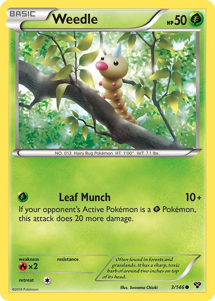 Weedle (3/146) [XY]