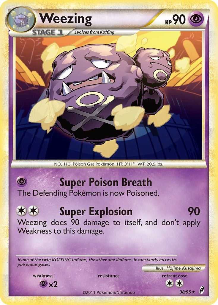 Weezing (38/95) [CL]
