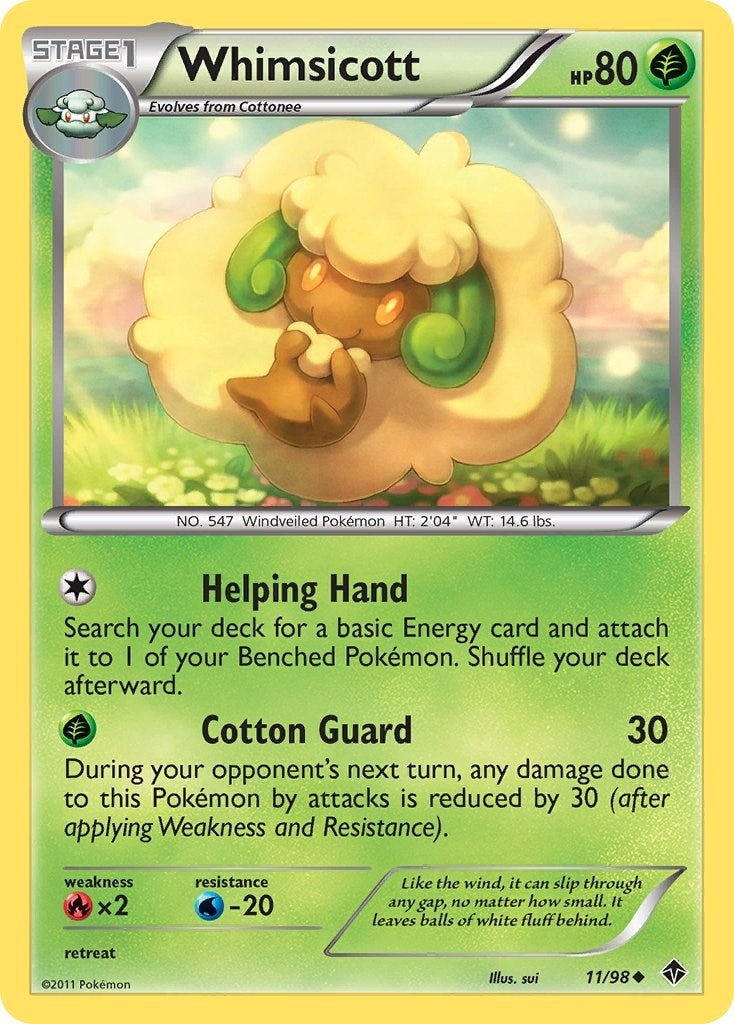 Whimsicott 11 (11/98) [EPO]