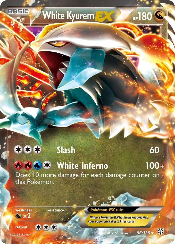 White Kyurem EX (96/135) [PLS]