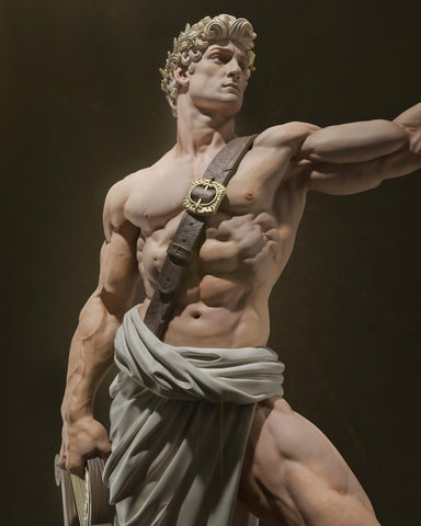 Apolo Resin Statue - view 1