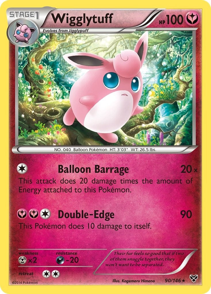 Wigglytuff 90 (90/146) [XY]
