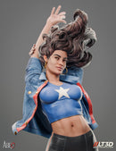 America Chavez Resin Statue - view 5