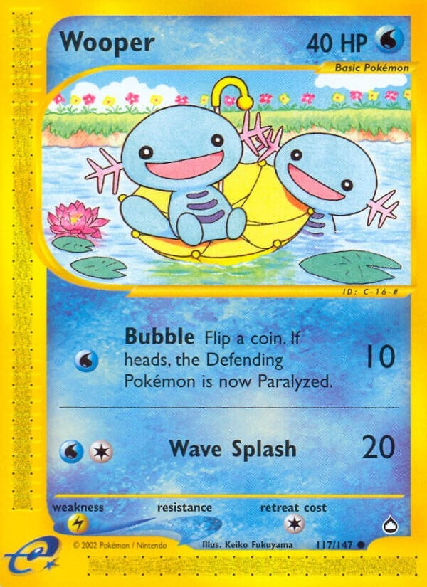 Wooper 117 (117/147) [AQ]