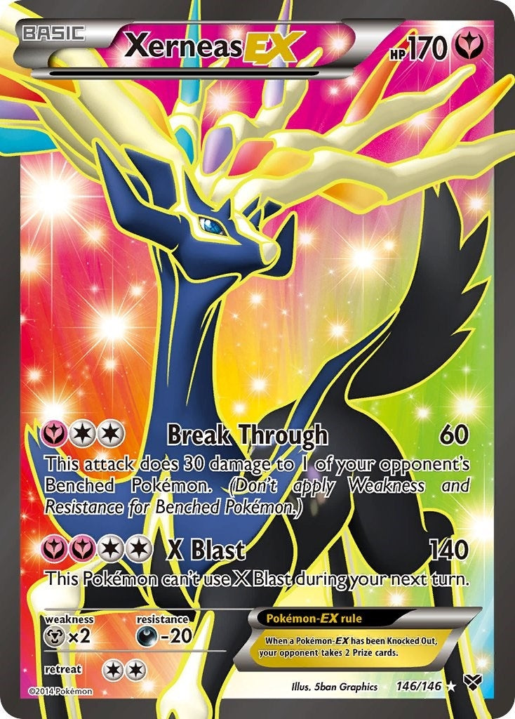 Xerneas EX 146 Full Art (146/146) [XY]
