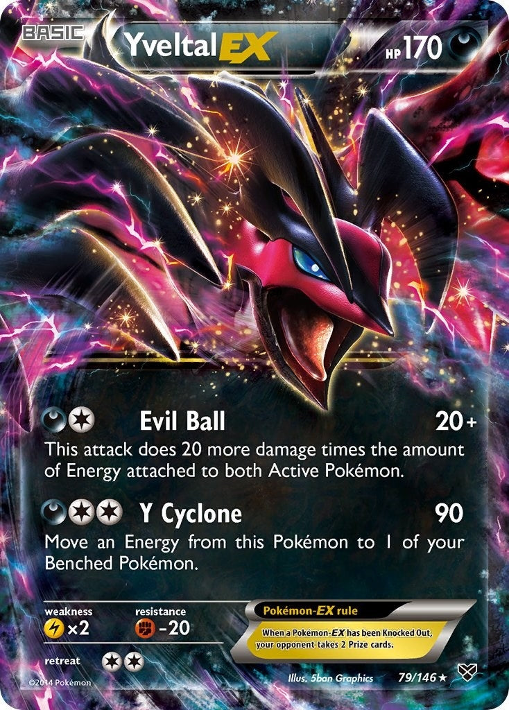 Yveltal EX (79/146) [XY]