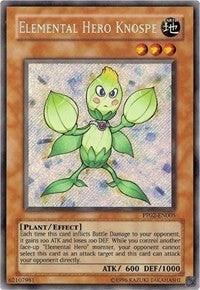 Elemental Hero Knospe Secret Rare (PP02-EN005) [PP02]