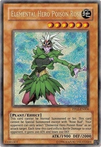 Elemental Hero Poison Rose Secret Rare (PP02-EN006) [PP02]