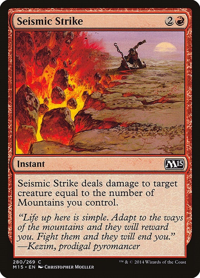 Seismic Strike (280) [M15]